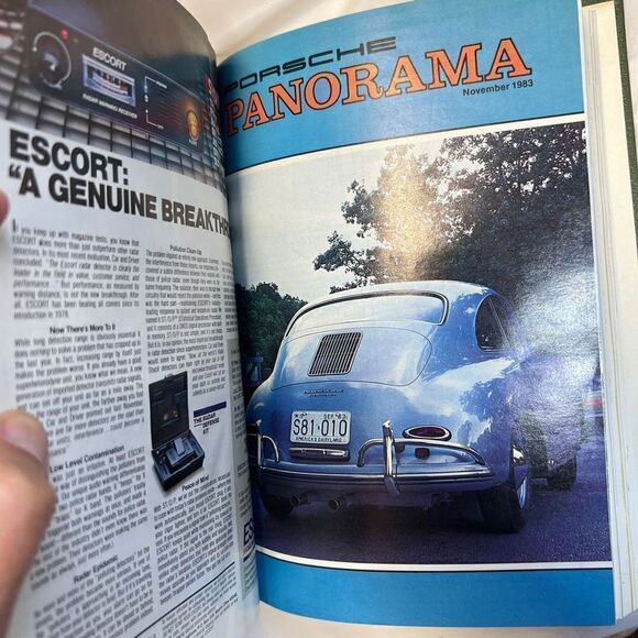 Porsche Panoramic Hardcover Bounded Magazines Vintage 1983 July-DEC PCA - Picture 8 of 11
